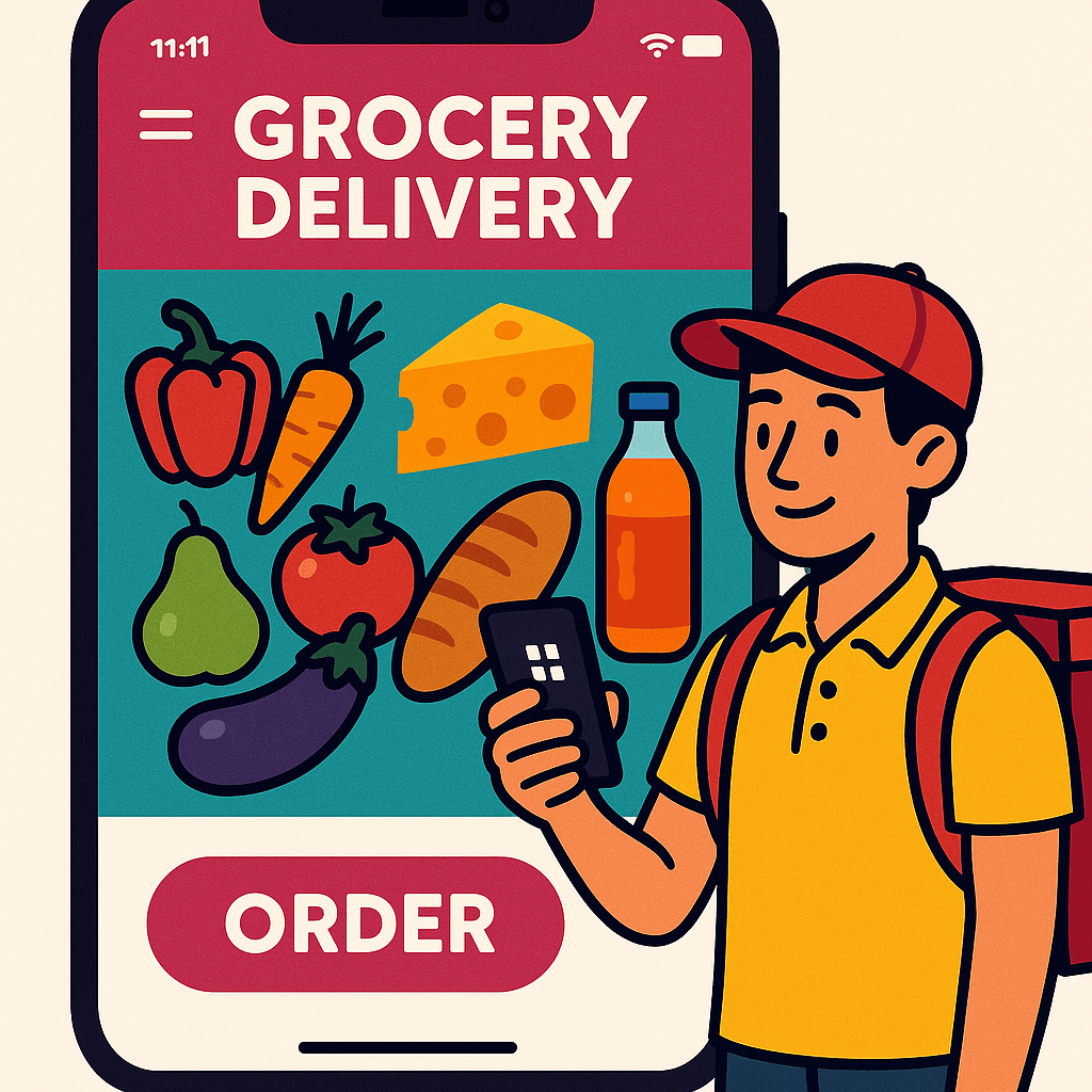 Grocery Delivery App Development: Trends and Must-Have Features
